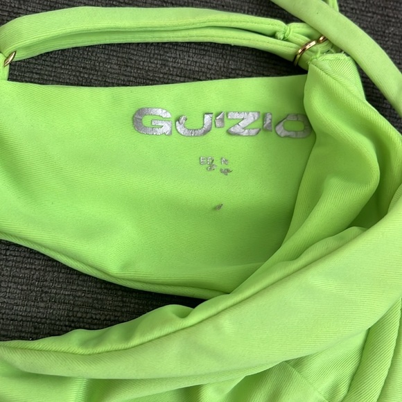 GUIZIO bikini set neon green size small - Picture 3 of 5